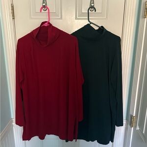 Pair of J.Jill tunics size XL Tall